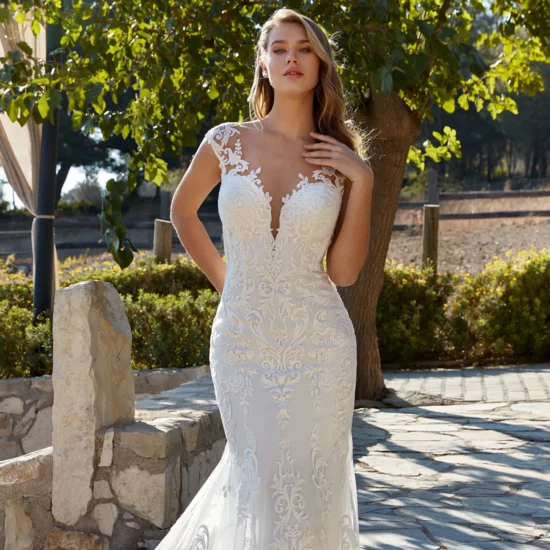 Eddy K - Peyton Brautkleid Vorderansicht 3