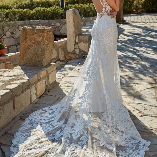 Eddy K - Peyton Brautkleid Rückansicht 1