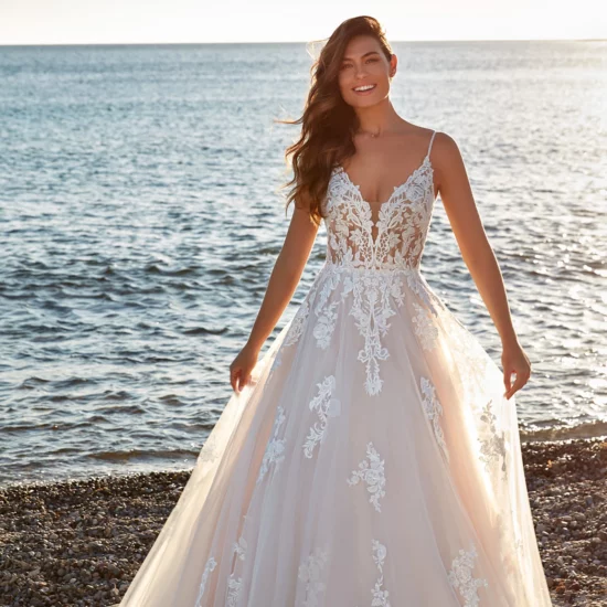 Eddy K - Roxana Brautkleid Vorderansicht 3