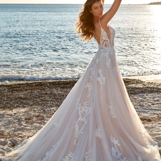 Eddy K - Roxana Brautkleid Rückansicht 1