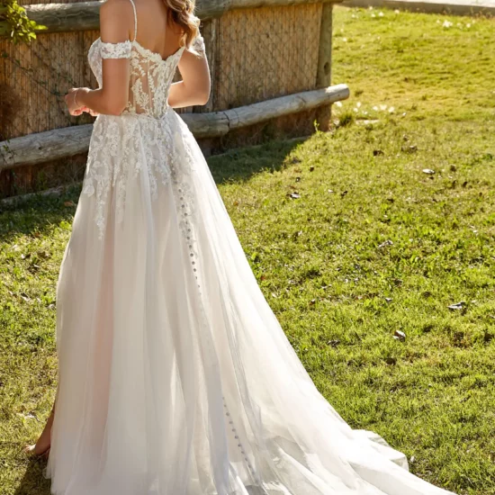 Eddy K - Natalie Brautkleid Rückansicht 1