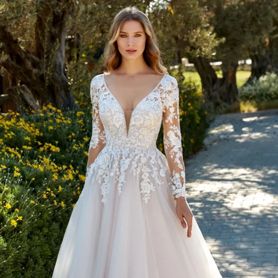 Eddy K - Samantha Brautkleid Vorderansicht 3