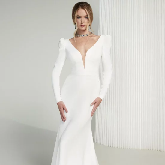 Justin Alexander - Celine Brautkleid Vorderansicht 4