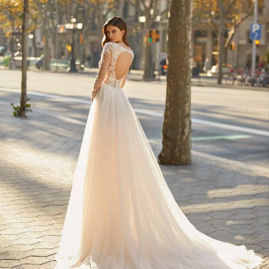 Luna Novias - Tivoli Brautkleid Rückansicht 1