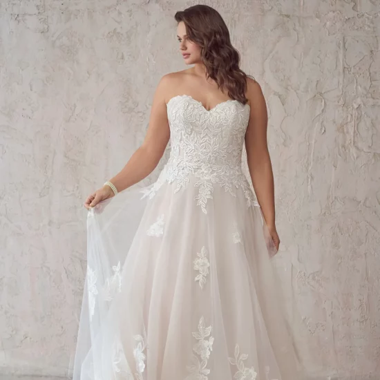 Maggie Sottero - Britney Brautkleid Vorderansicht 1