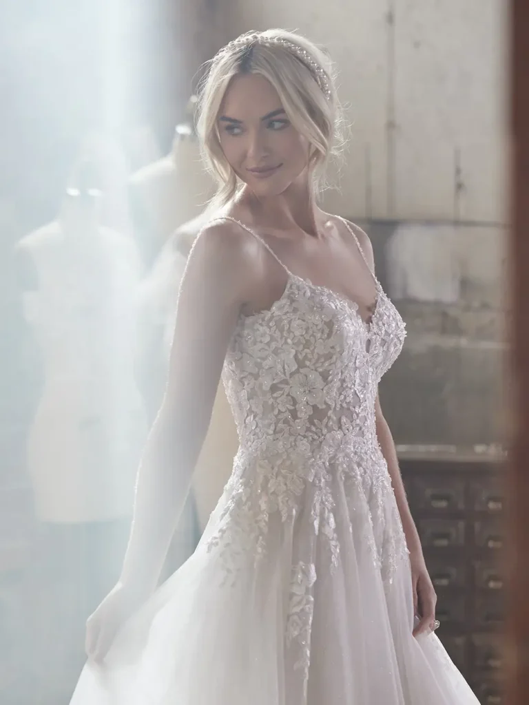 Maggie Sottero - Pia Brautkleid Vorderansicht 3