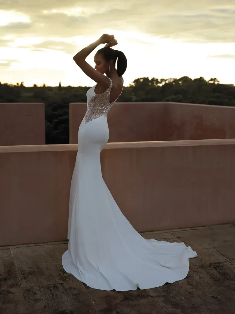 Brautkleid Seea von Pronovias – Rückenansicht