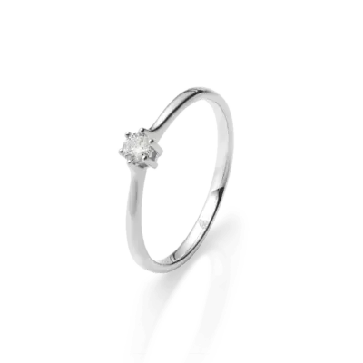 Verlobungsringe Solitärring klassisch