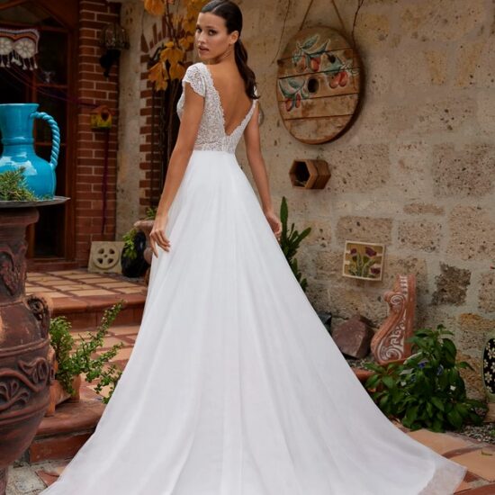 Herve Paris - Arles Brautkleid Rückansicht 1
