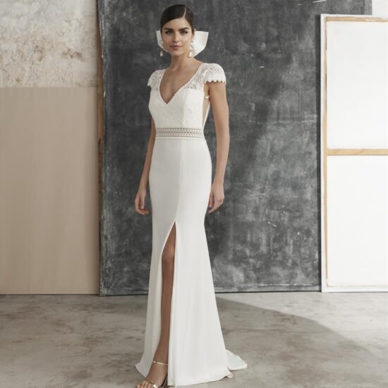 Marylise - Just Chilling Brautkleid Vorderansicht 1