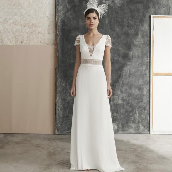 Marylise - Rhea Brautkleid Vorderansicht 1