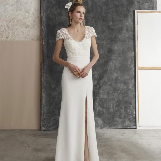Marylise - Selene Brautkleid Vorderansicht 1