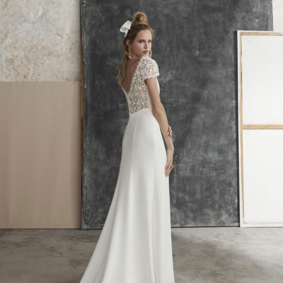 Marylise - Selene Brautkleid Rückansicht 1