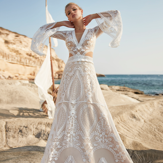 Herve Paris - Vouvray Brautkleid Vorderansicht 1