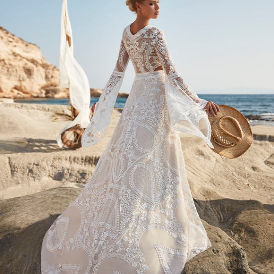 Herve Paris - Vouvray Brautkleid Rückansicht 1