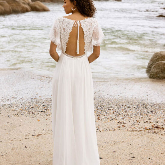 Kelsey Rose - Sicily Brautkleid Rückansicht 1