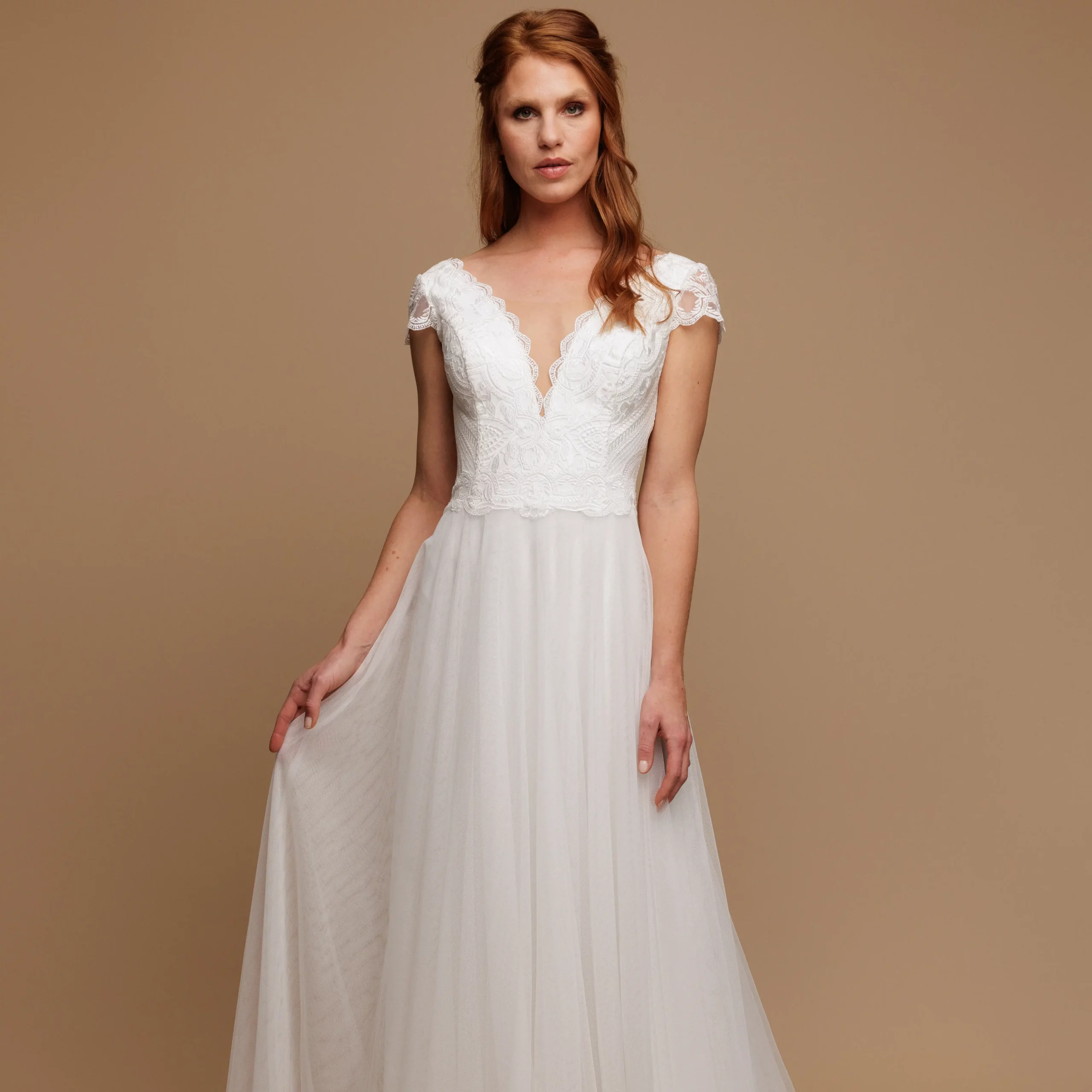 Brautkleid Carter von Herve Paris – Vorschau