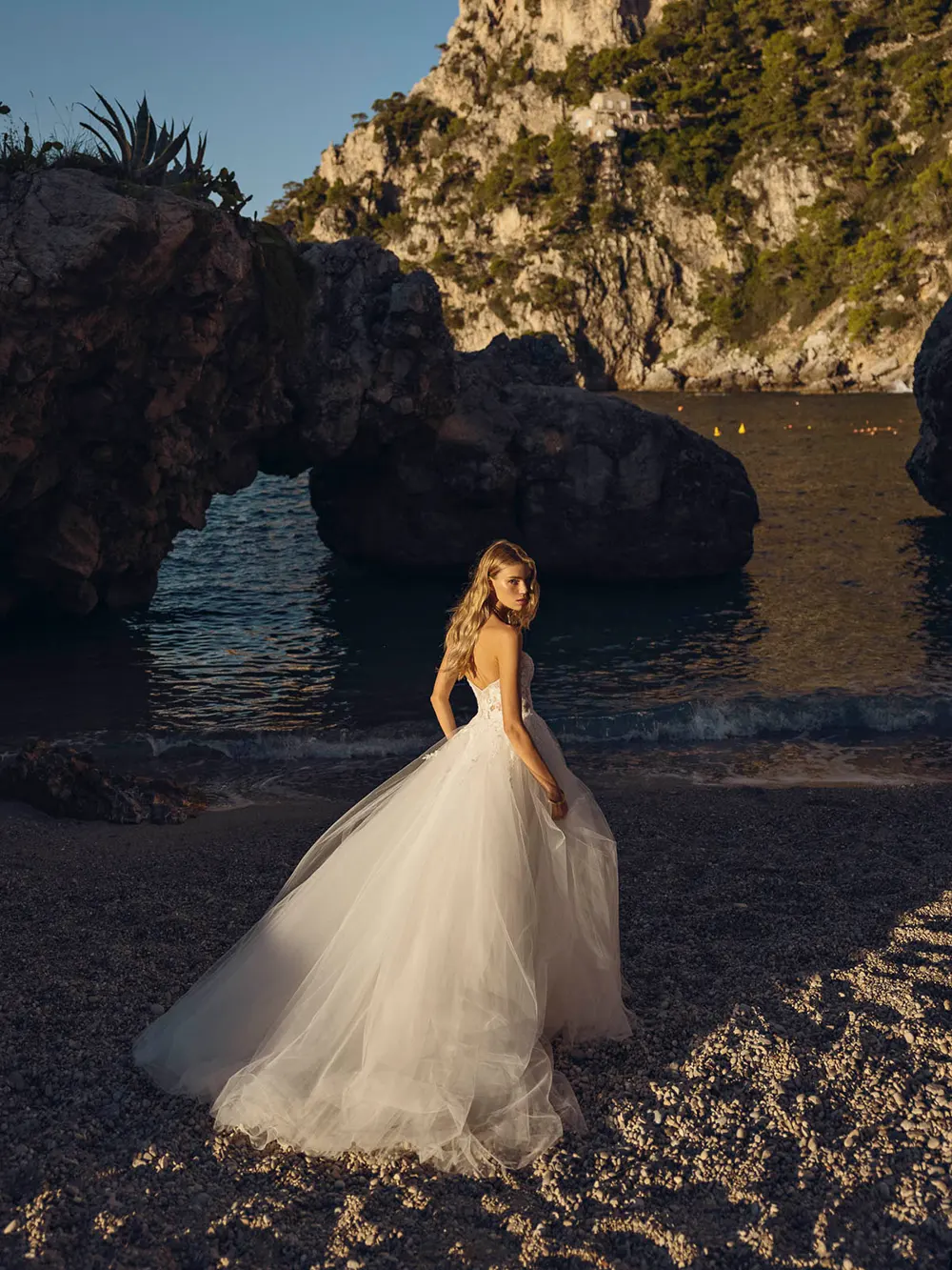 Brautkleid Berlinde von Le Papillon –Rückenansicht 2