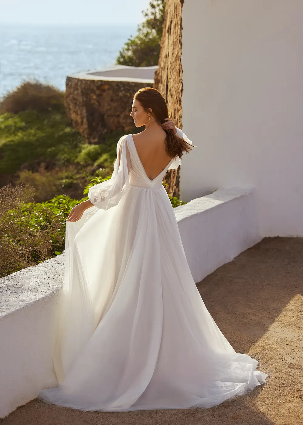 Brautkleid Cindy von Libelle Bridal – Rücken