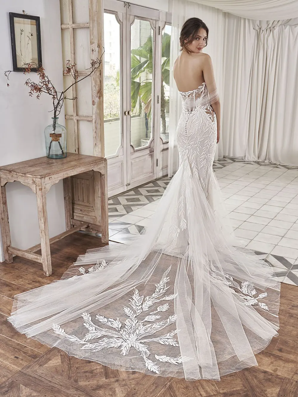 Brautkleid Allie von PEN·LIV by Enzoani – Rücken