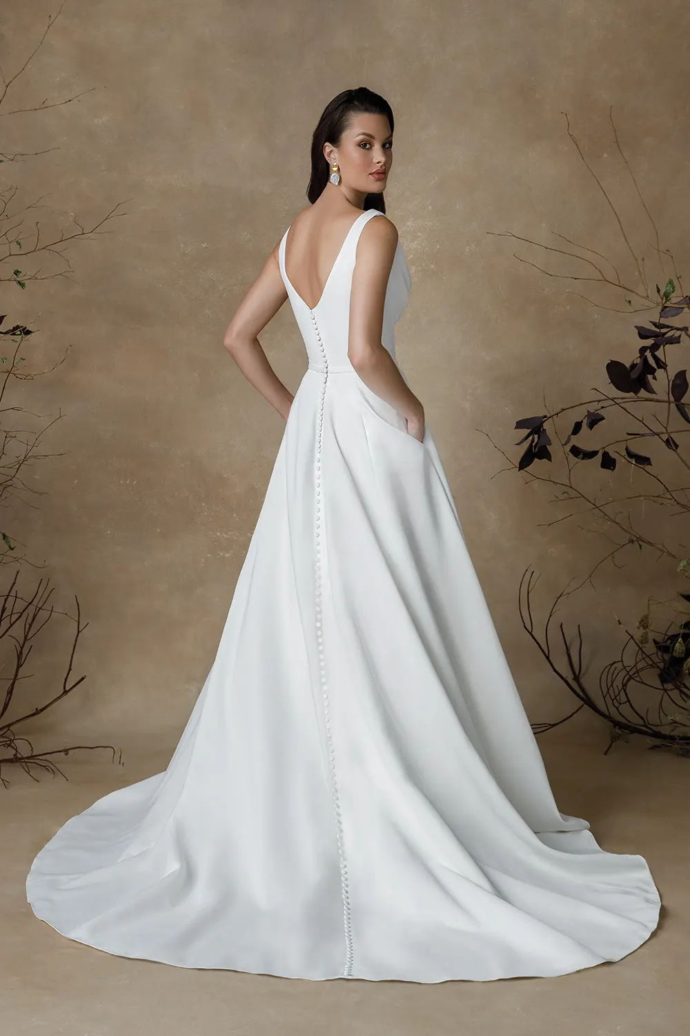 Brautkleid Grove von Justin Alexander – back 2