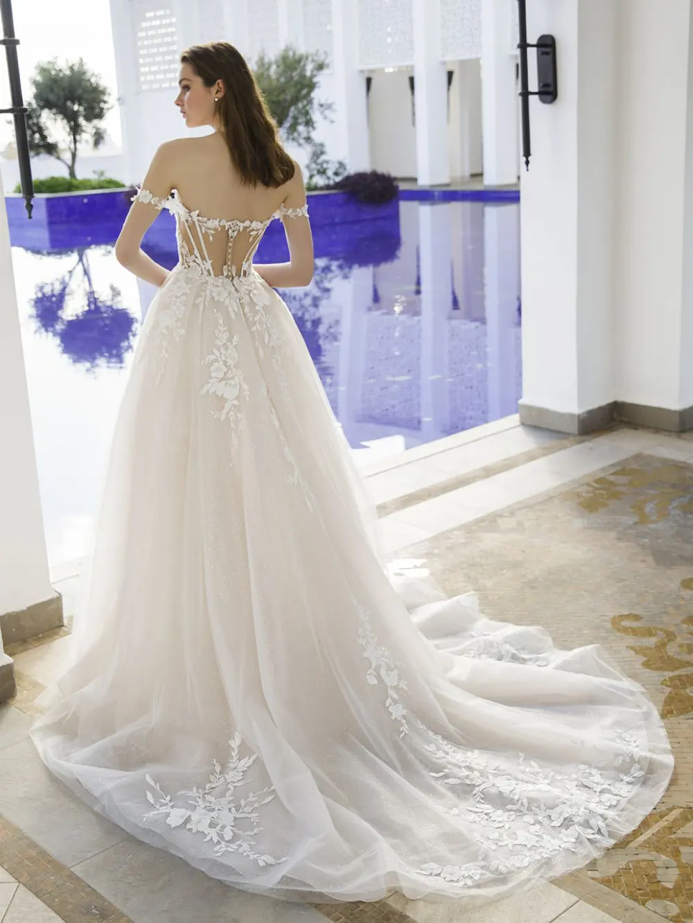 Brautkleid Rio von Blue by Enzoani – Rücken