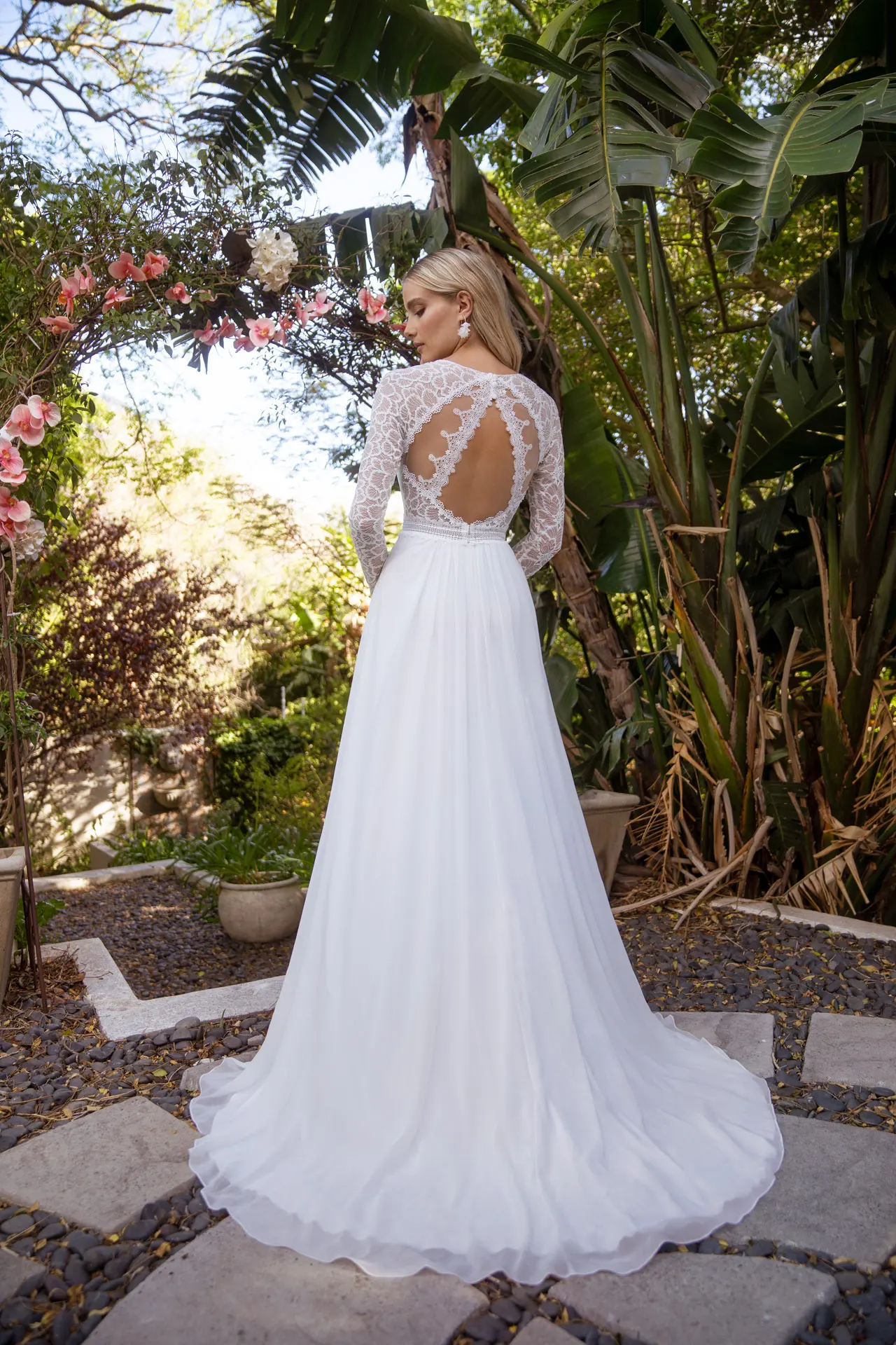 Brautkleid Calliope von Kelsey Rose – Rückenansicht