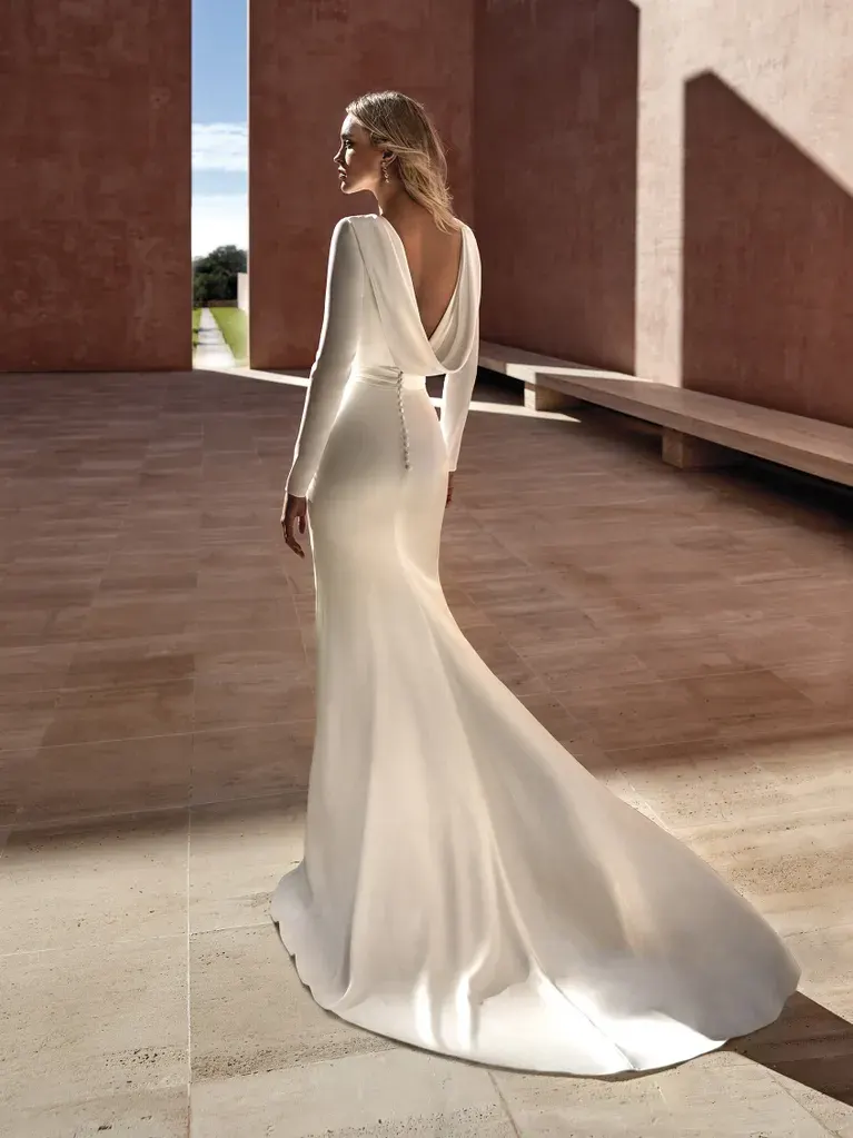 Brautkleid Appia von Pronovias – Rückenansicht