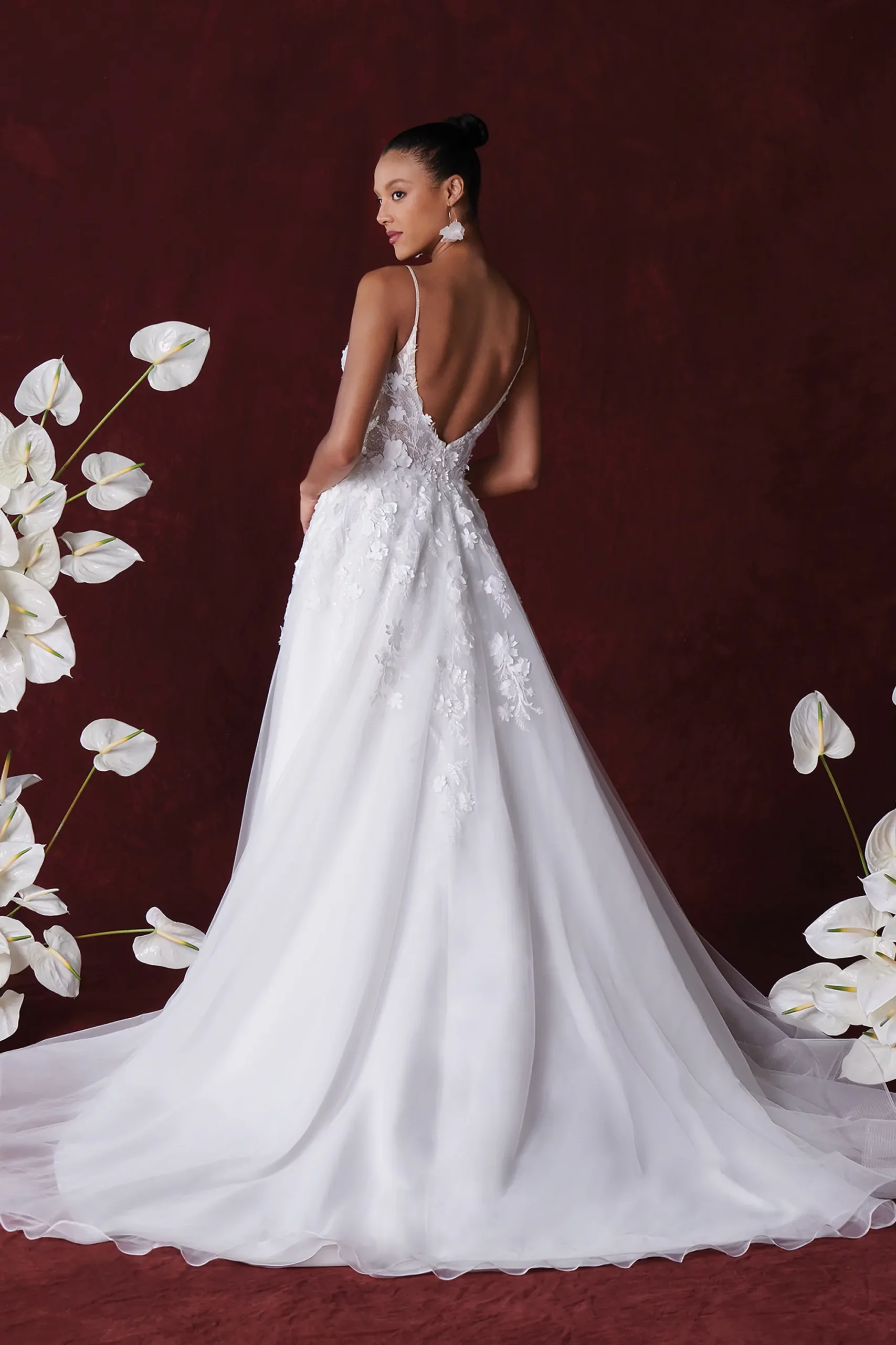 Brautkleid Haven von Justin Alexander – Rückenansicht