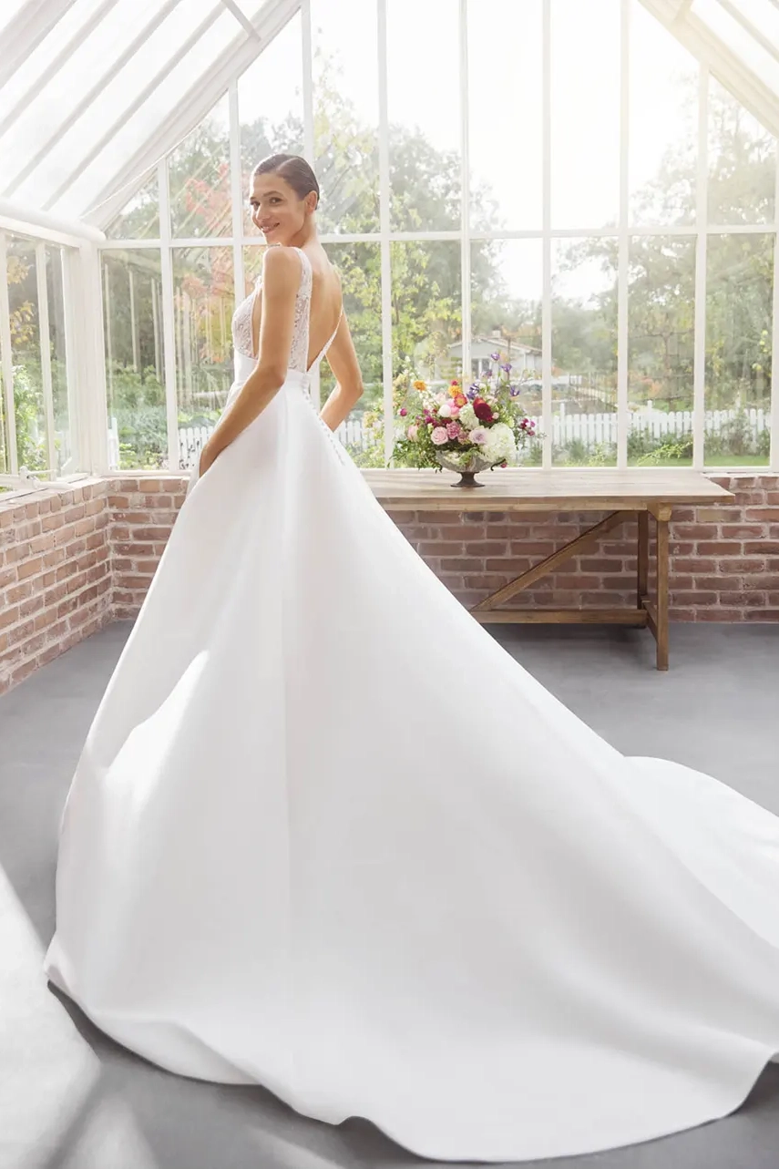 Brautkleid Alexia von Alberto Palatchi – Rückenansicht