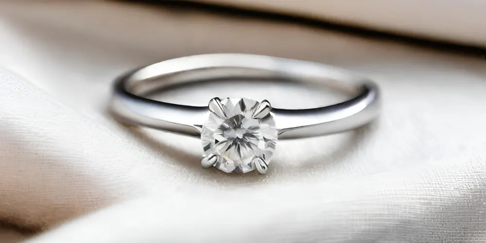 Solitär-Ring als Verlobungsring