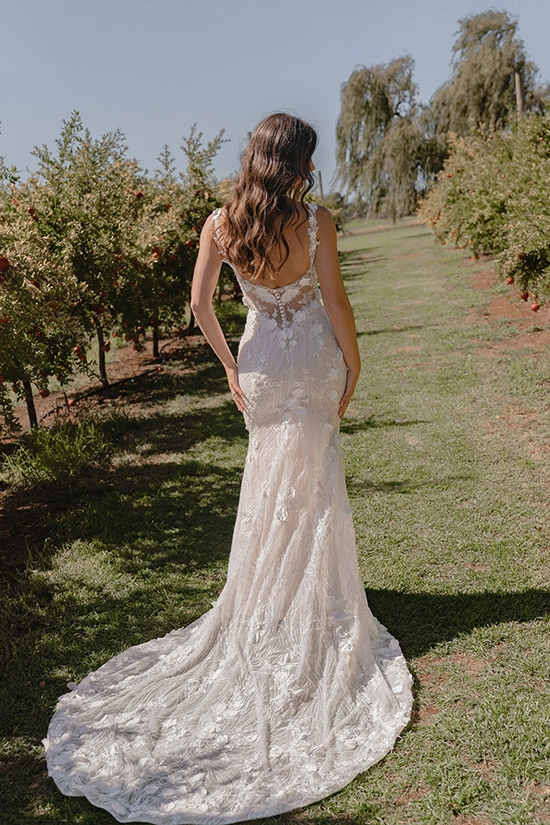 Brautkleid Suzette von Madi Lane – Rückenansicht