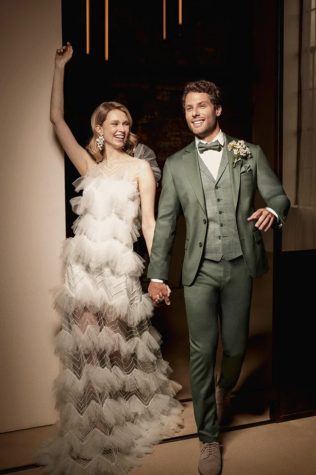Hochzeitsanzüge Herren - Hochzeitsanzug Vintage 2025 - Look 4