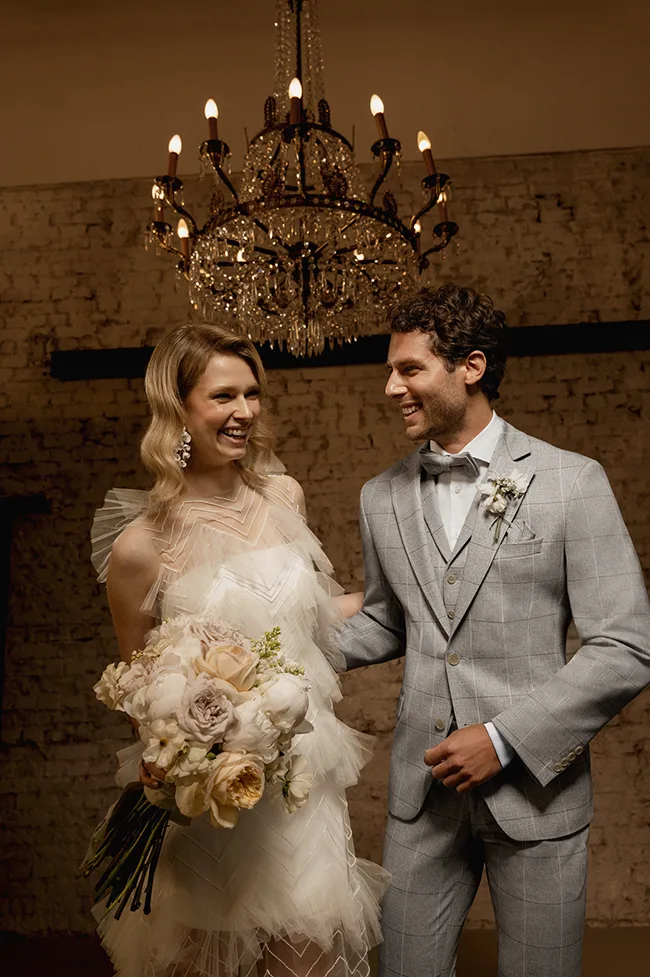 Hochzeitsanzüge Herren - Hochzeitsanzug Vintage 2025 - Look 2