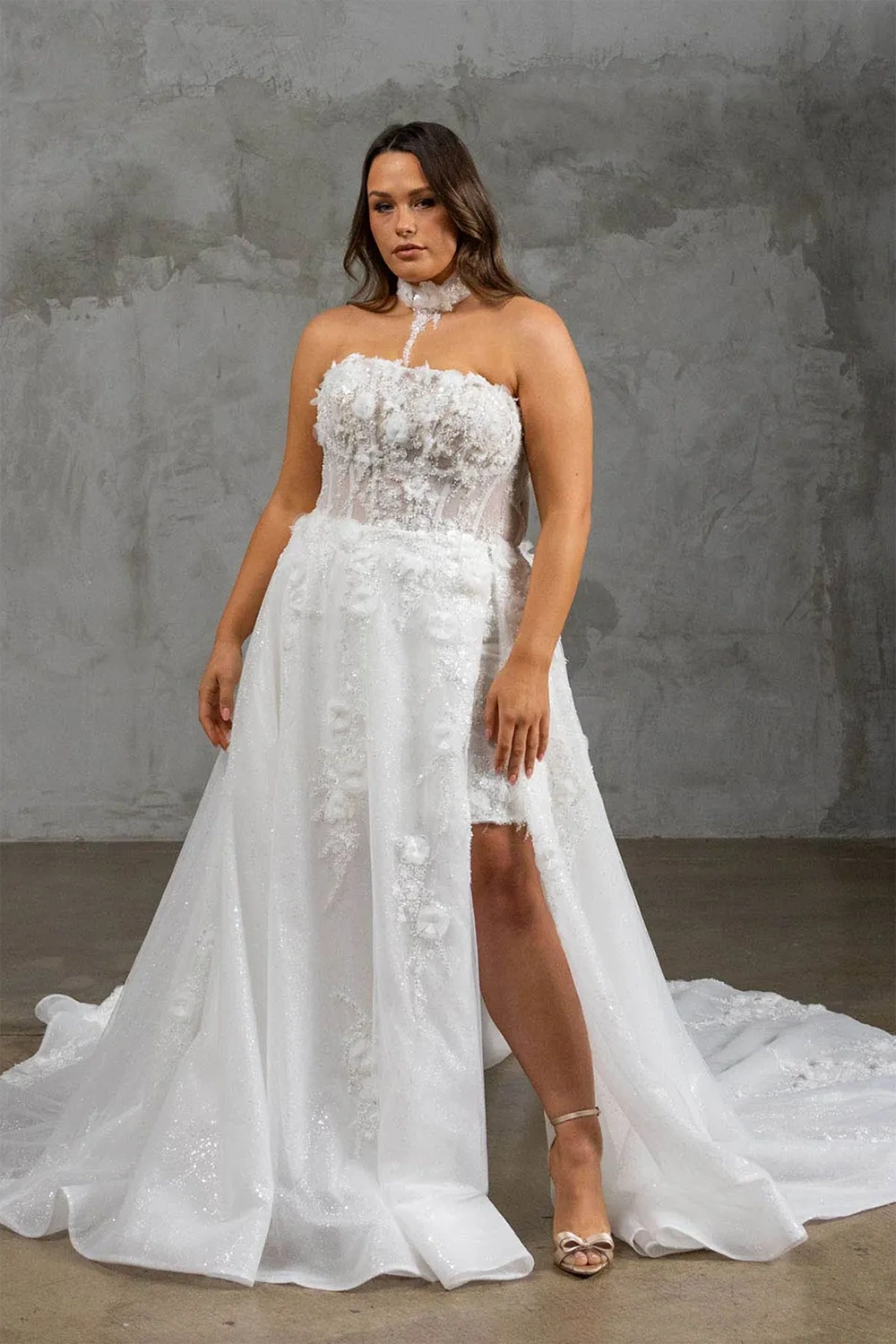 Brautkleid Modell Soho Curvy von Jeune Bridal – Vorschau