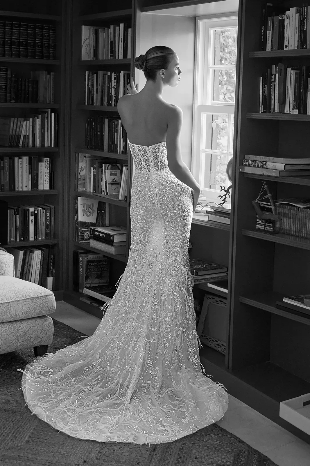 Brautkleid Modell Belisama von Alberto Palatchi – Rückenansicht