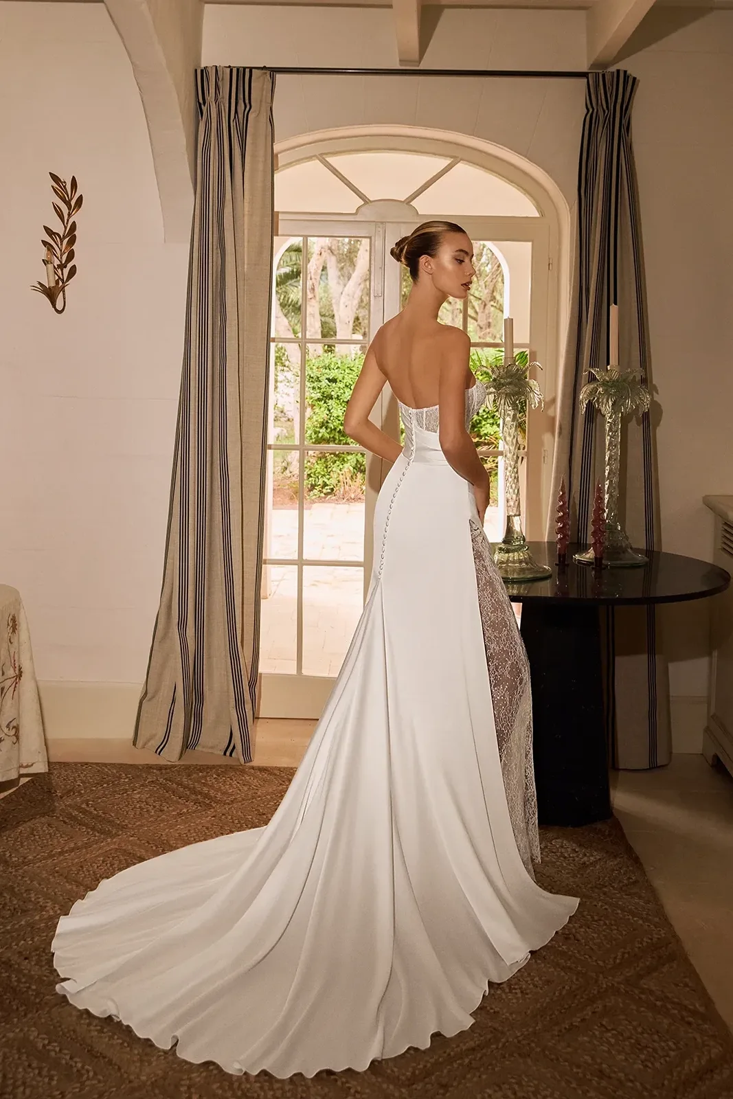 Brautkleid Modell Eugenie von Alberto Palatchi – Rückenansicht