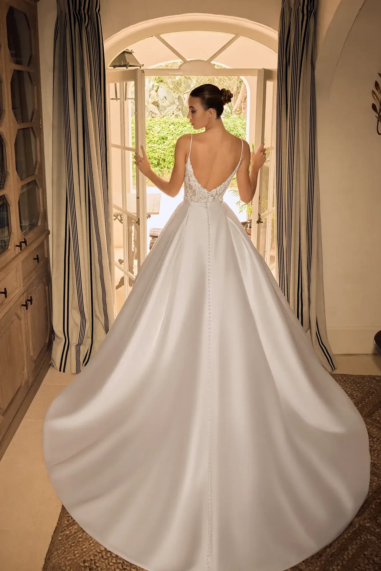 Brautkleid Modell Yolanda von Alberto Palatchi – Rückenansicht