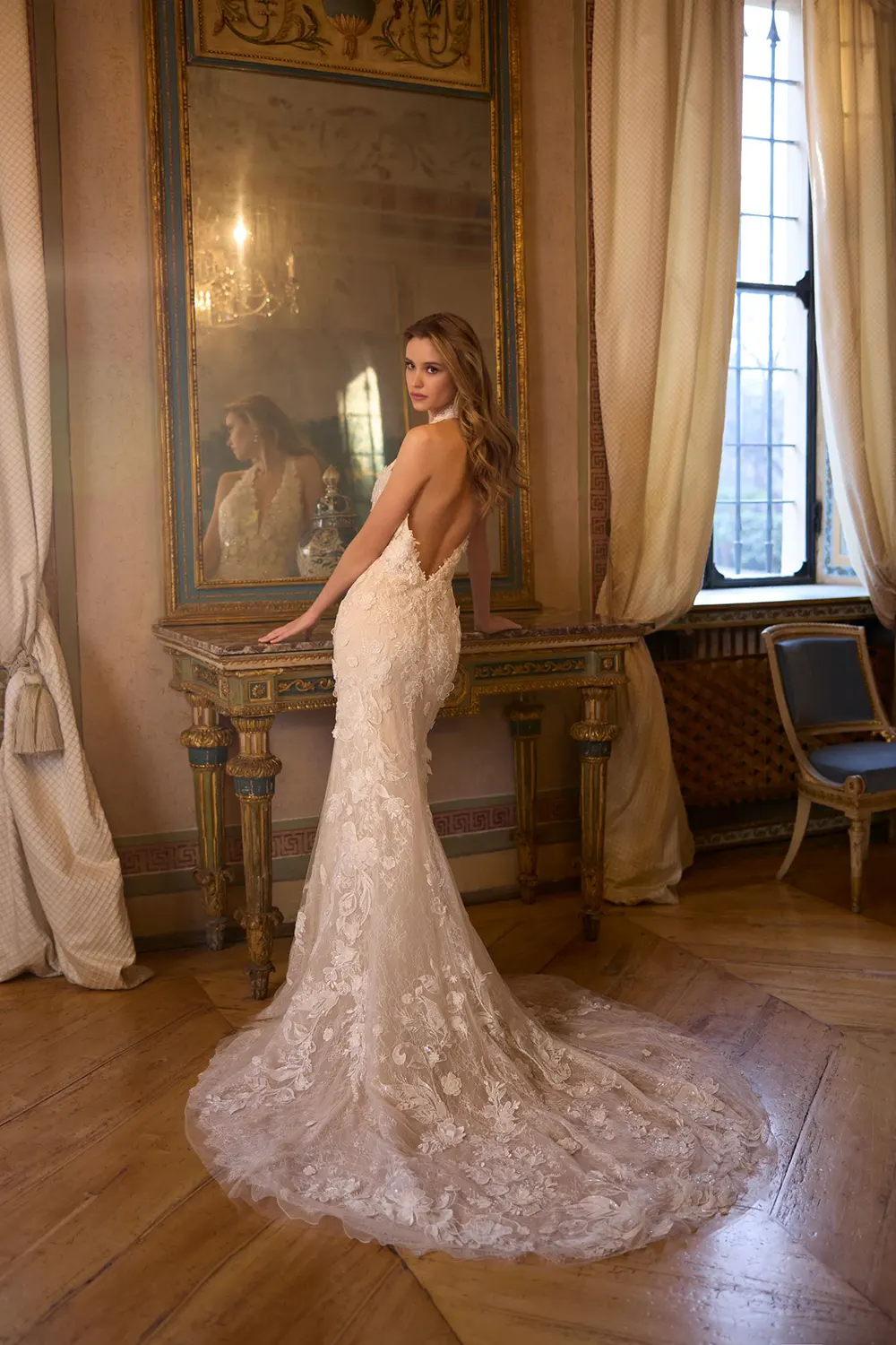 Brautkleid Modell Ieasha von Randy Fenoli – Rückenansicht