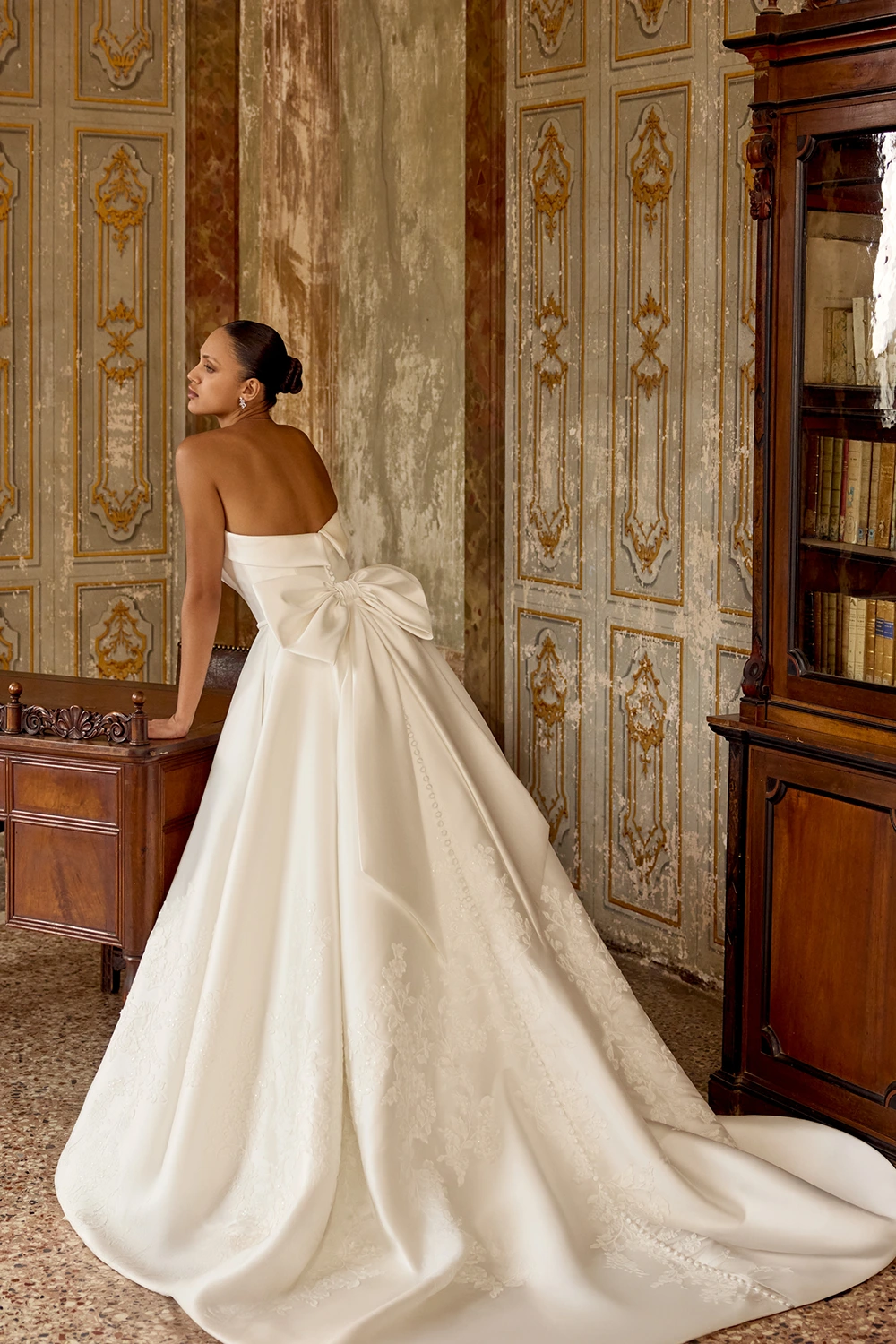 Brautkleid Modell Kaydence von Justin Alexander – Rückenansicht