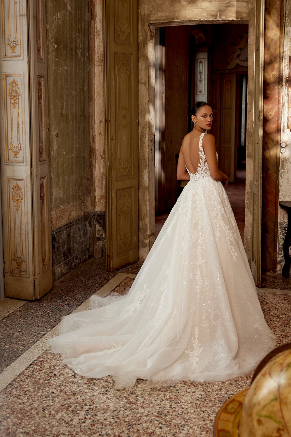 Brautkleid Modell Kendra von Justin Alexander – Rückenansicht