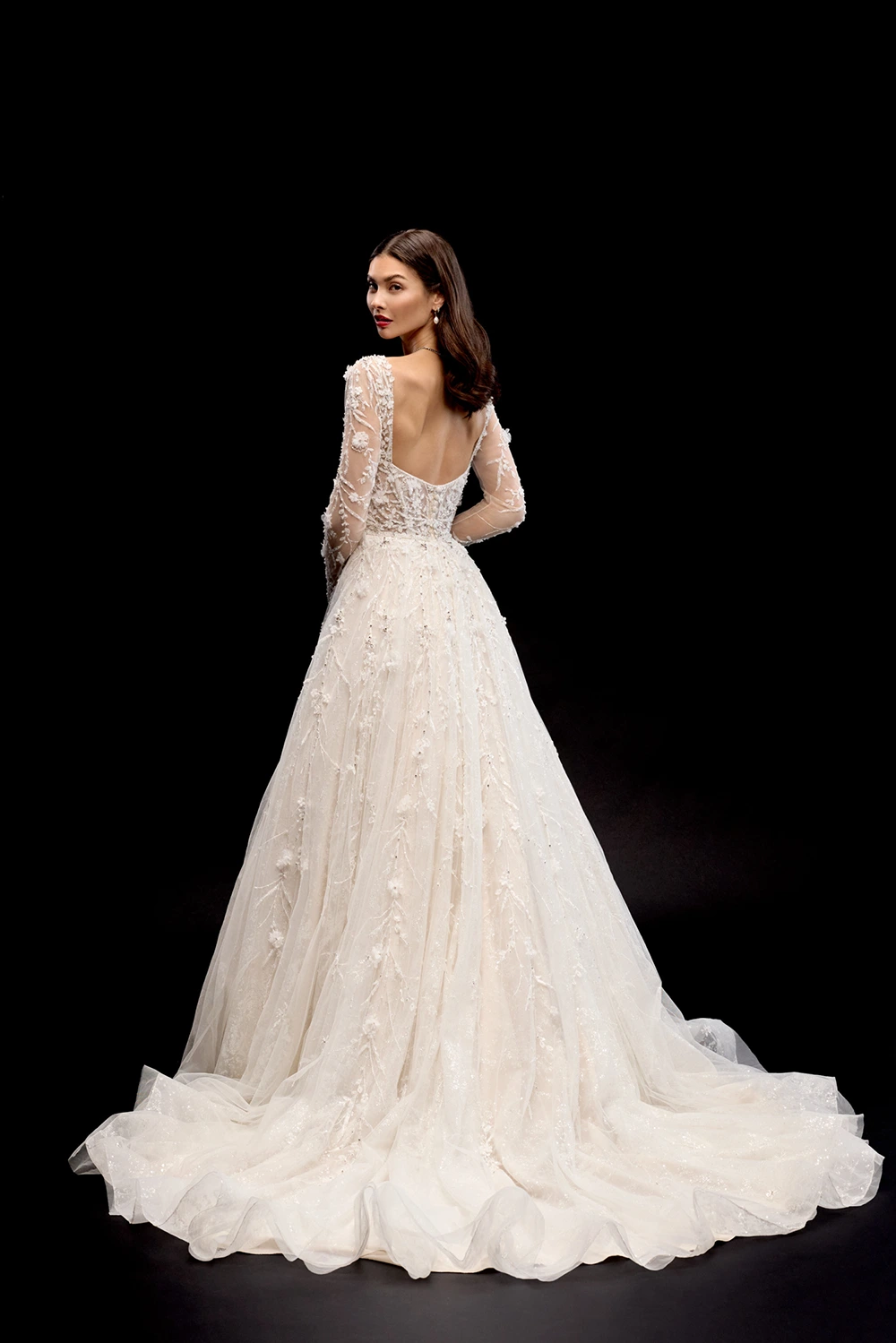 Brautkleid Modell Twyla von Justin Alexander Signature – Rückenansicht