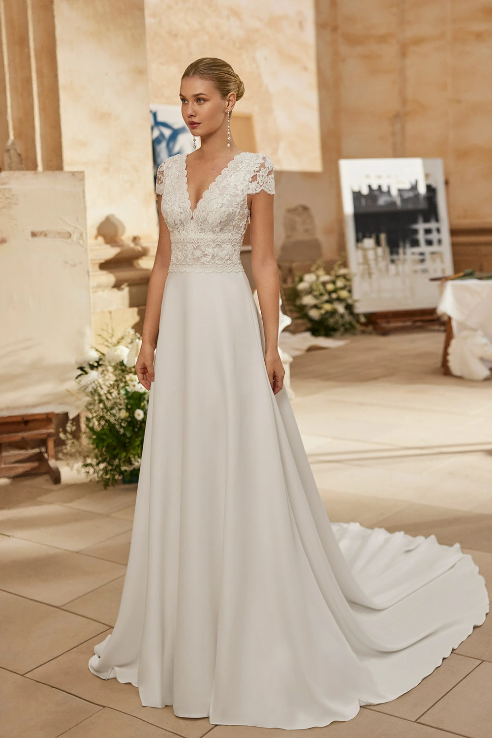 Brautkleid Modell Malou von Aire Barcelona – Vorschau