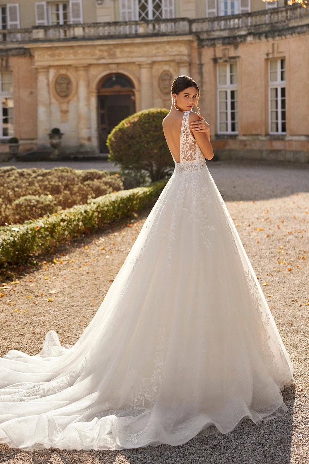 Brautkleid Modell Valery von Rosa Clara – Rückenansicht