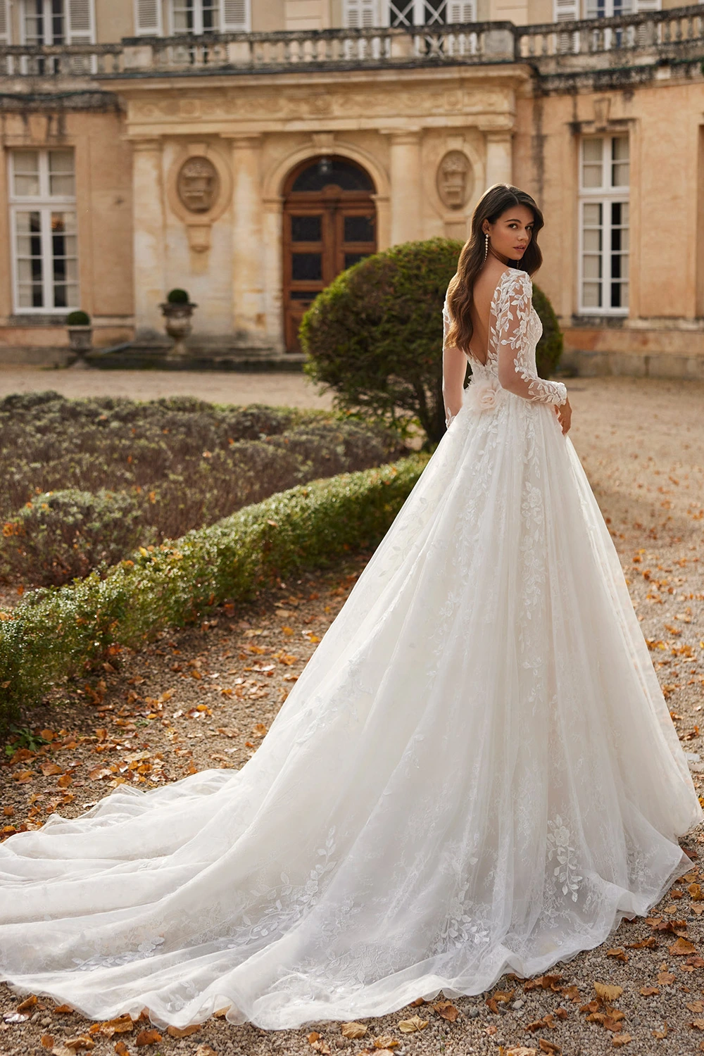 Brautkleid Modell Vashni von Rosa Clara – Rückenansicht