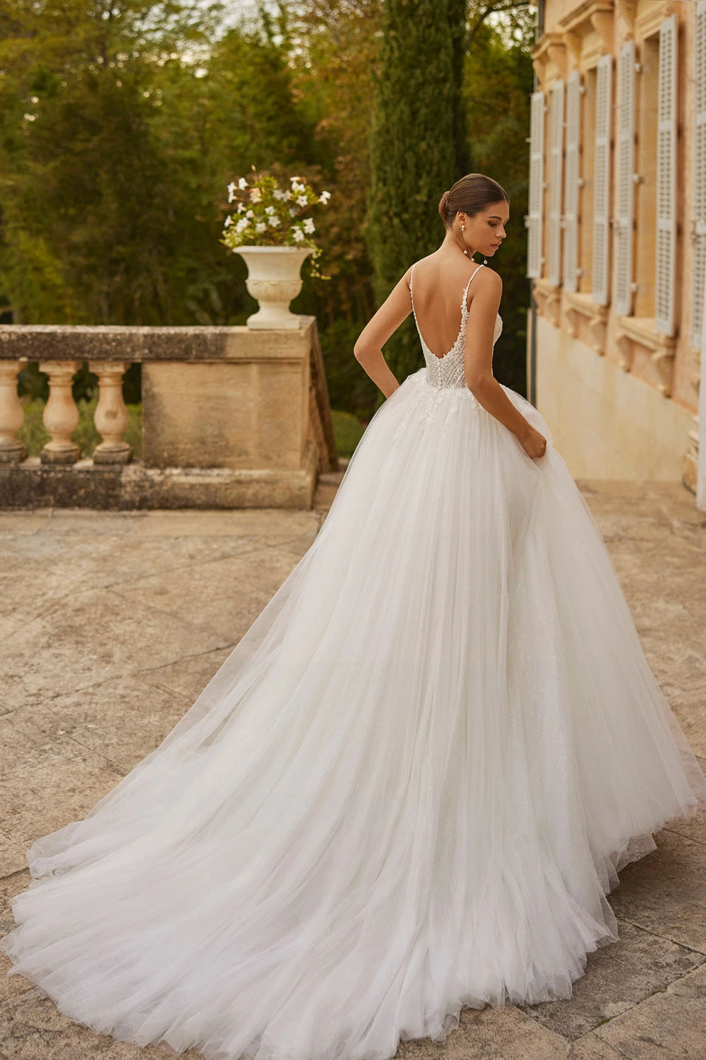 Brautkleid Modell Venuz von Rosa Clara – Rückenansicht