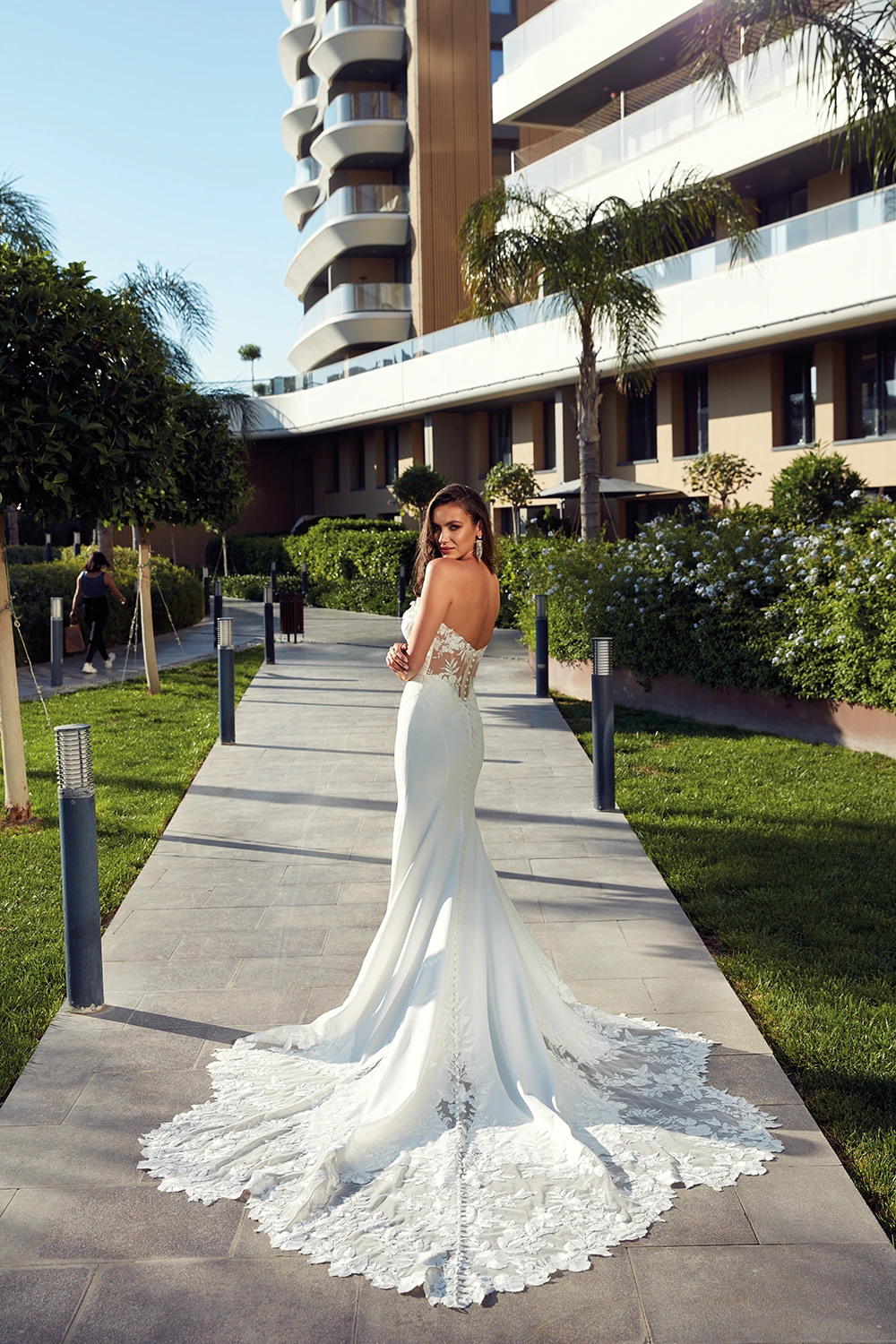 Brautkleid Modell Promise von Eddy K – Gesamtansicht Rücken