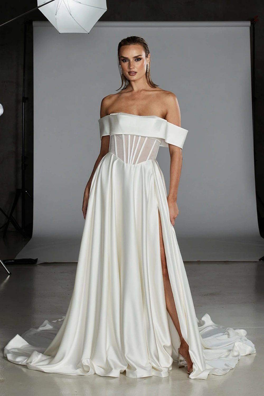 Brautkleid Modell Orson von Evie Young – Vorschau