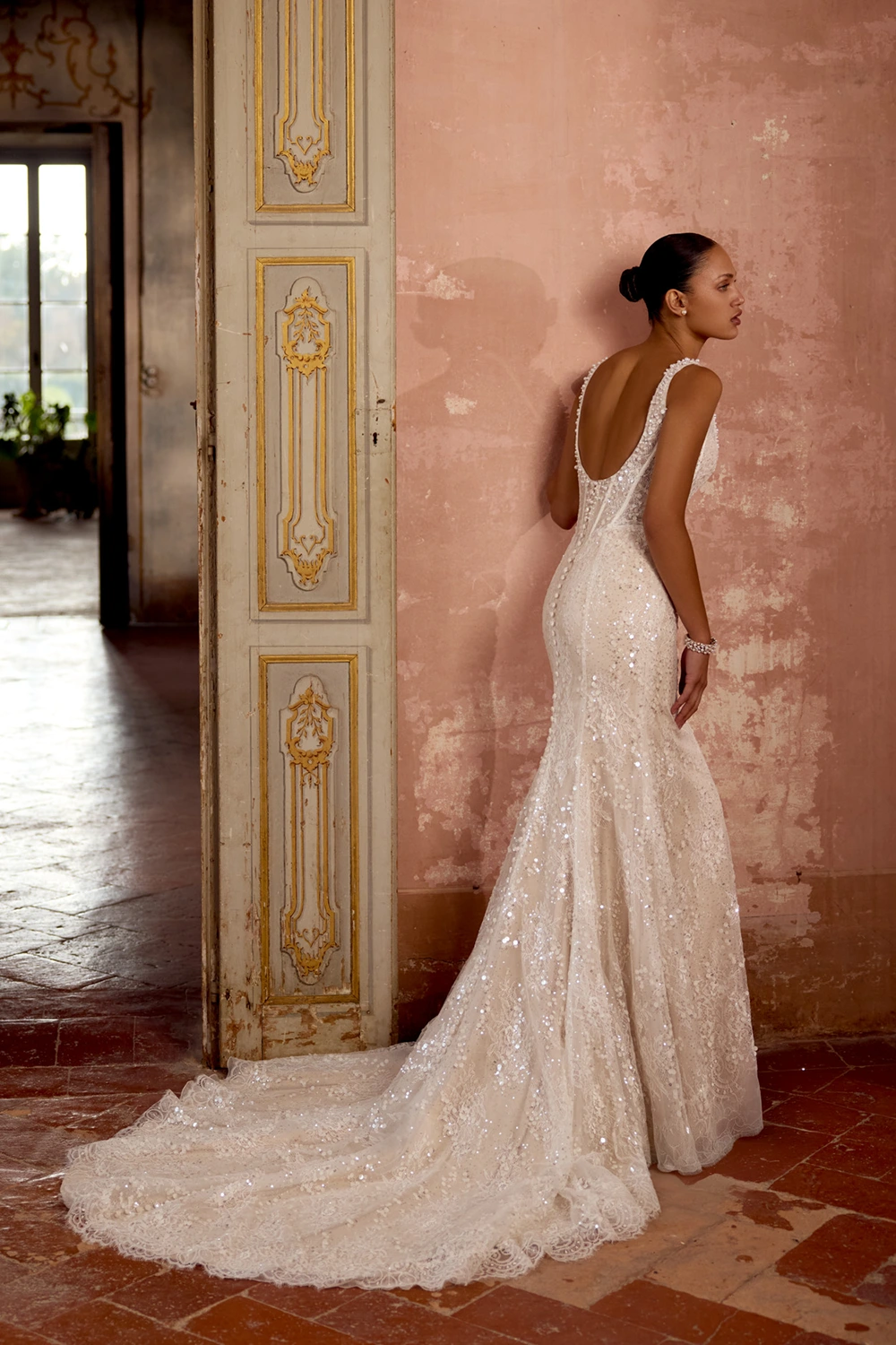 Brautkleid Modell Kylie von Justin Alexander – Rückenansicht