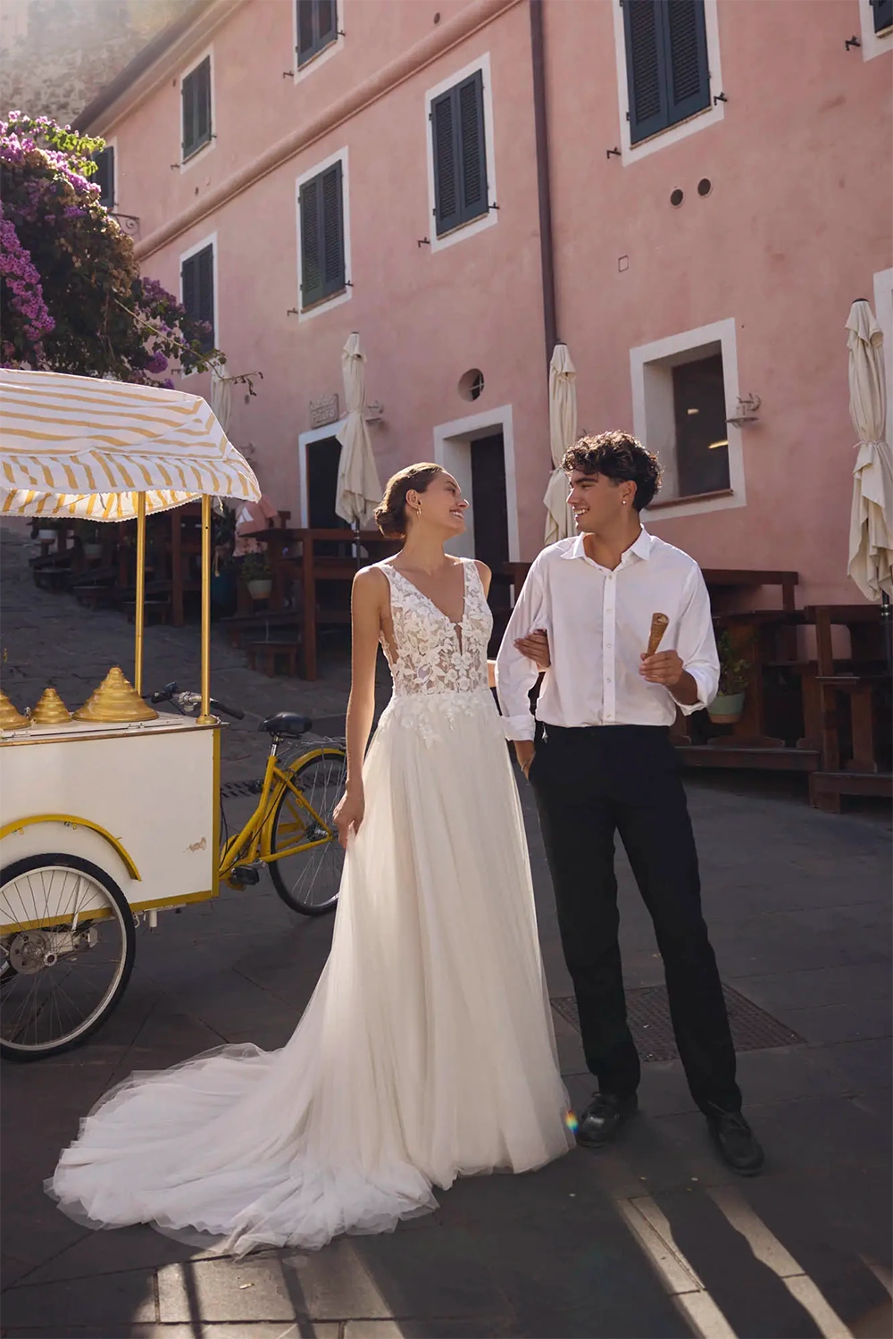 Brautkleid Modell Gabby von Modeca â Vorschau